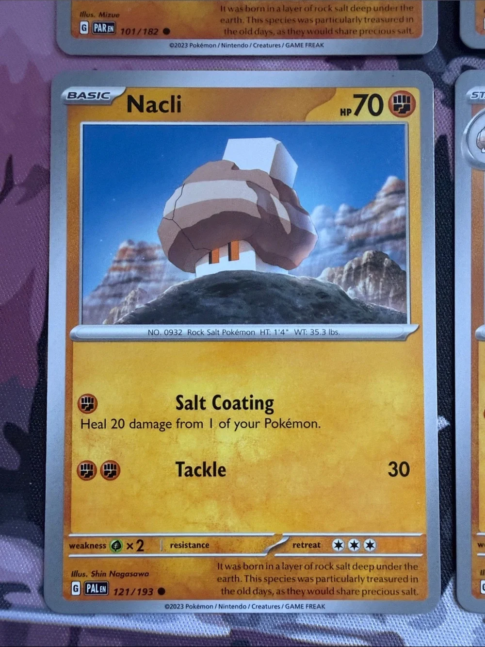 Nacli & Naclstack Evolution Lot | Paldea Evolved + Paradox Rift | ✨5/$25✨